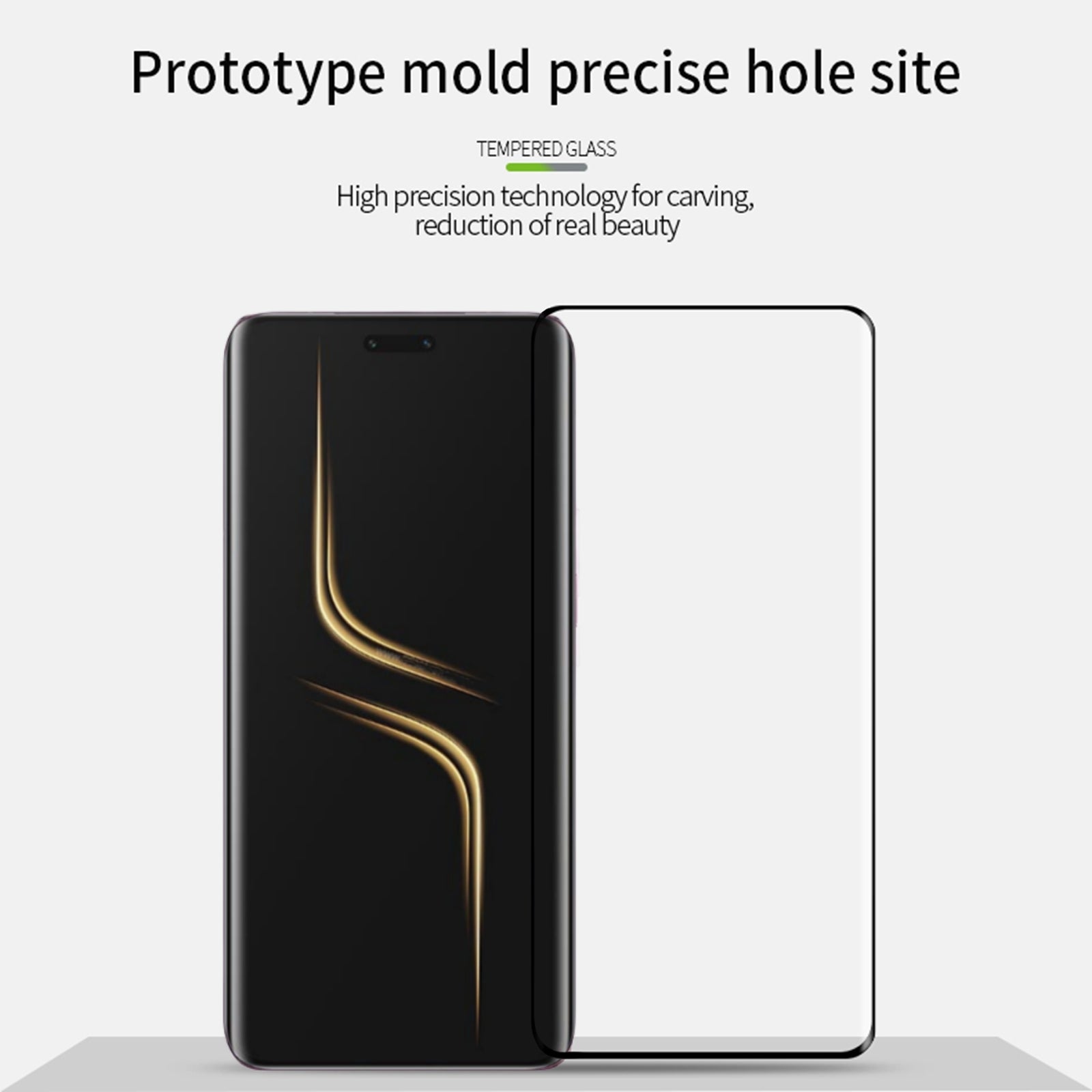 PINWUYO For Honor Magic6 Ultimate 5G / Magic6 RSR Porsche Design 5G Screen Protector 3D Hot Bending Ultra Clear Tempered Glass Film