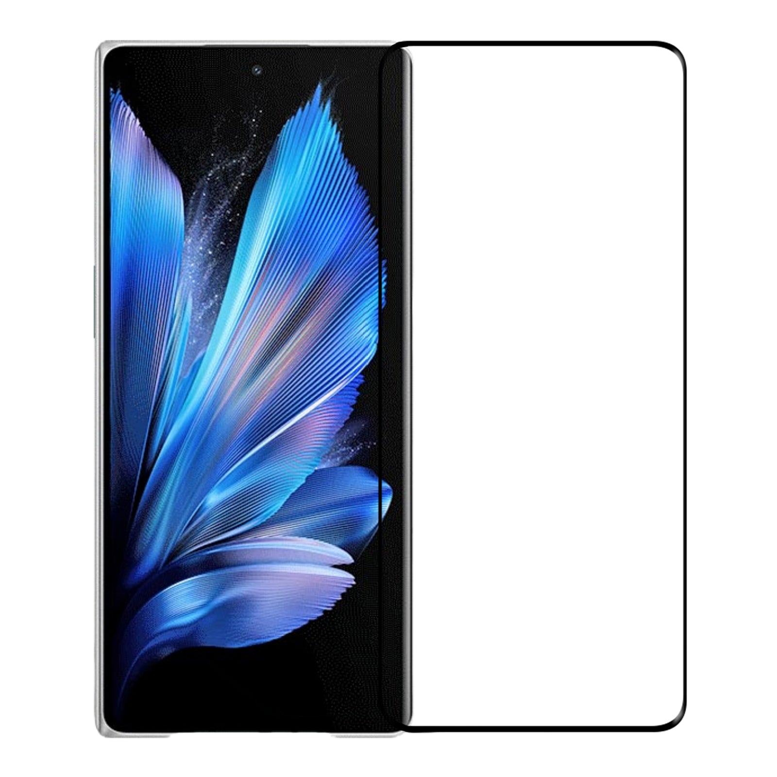 PINWUYO For vivo X Fold3 / X Fold3 Pro Screen Protector 3D Hot Bending Tempered Glass Anti-Explosion Film