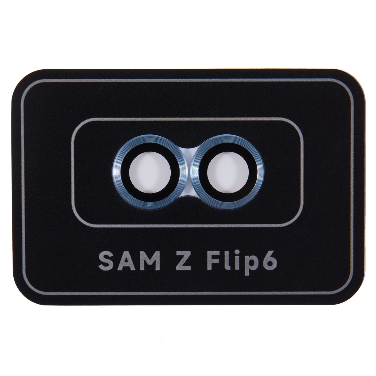 For Samsung Galaxy Z Flip6 5G Camera Lens Protector Precise Positioning Individual Lens Film Set - Blue