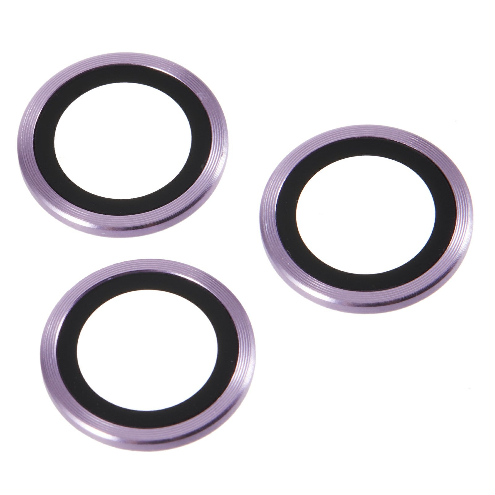 For Samsung Galaxy Z Fold6 5G Camera Lens Protector Set Precise Positioning Individual Lens Film - Purple