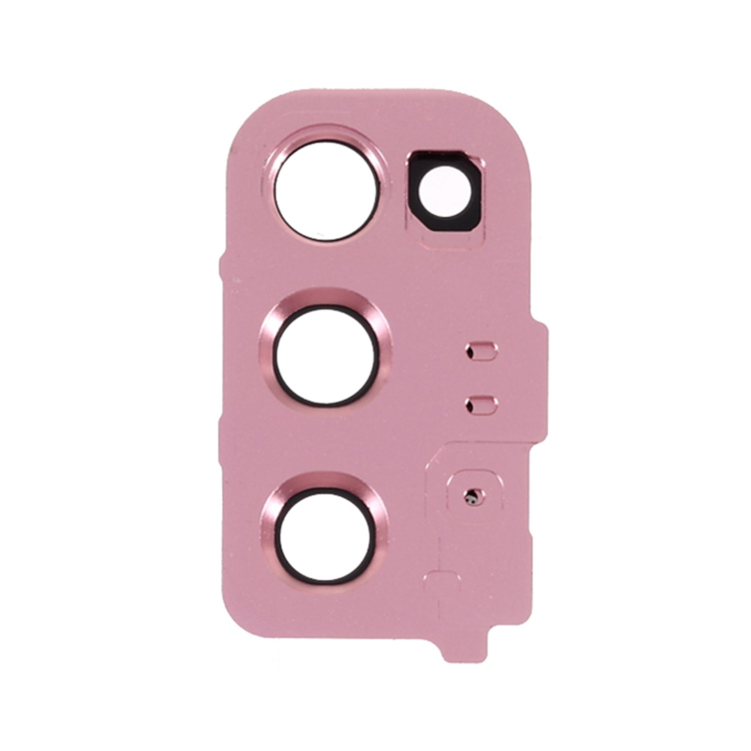 For Samsung Galaxy S20 4G G980 OEM Back Camera Lens Ring Cover with Glass Lens (without Logo) - Pink