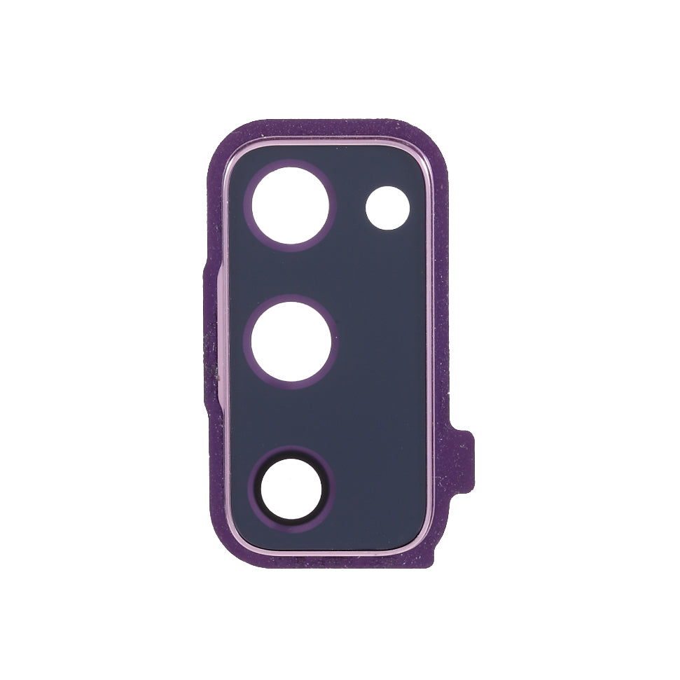 For Samsung Galaxy S20 FE G780 / S20 FE 5G G781 OEM Back Camera Lens Ring Cover with Glass Lens (without Logo) - Purple