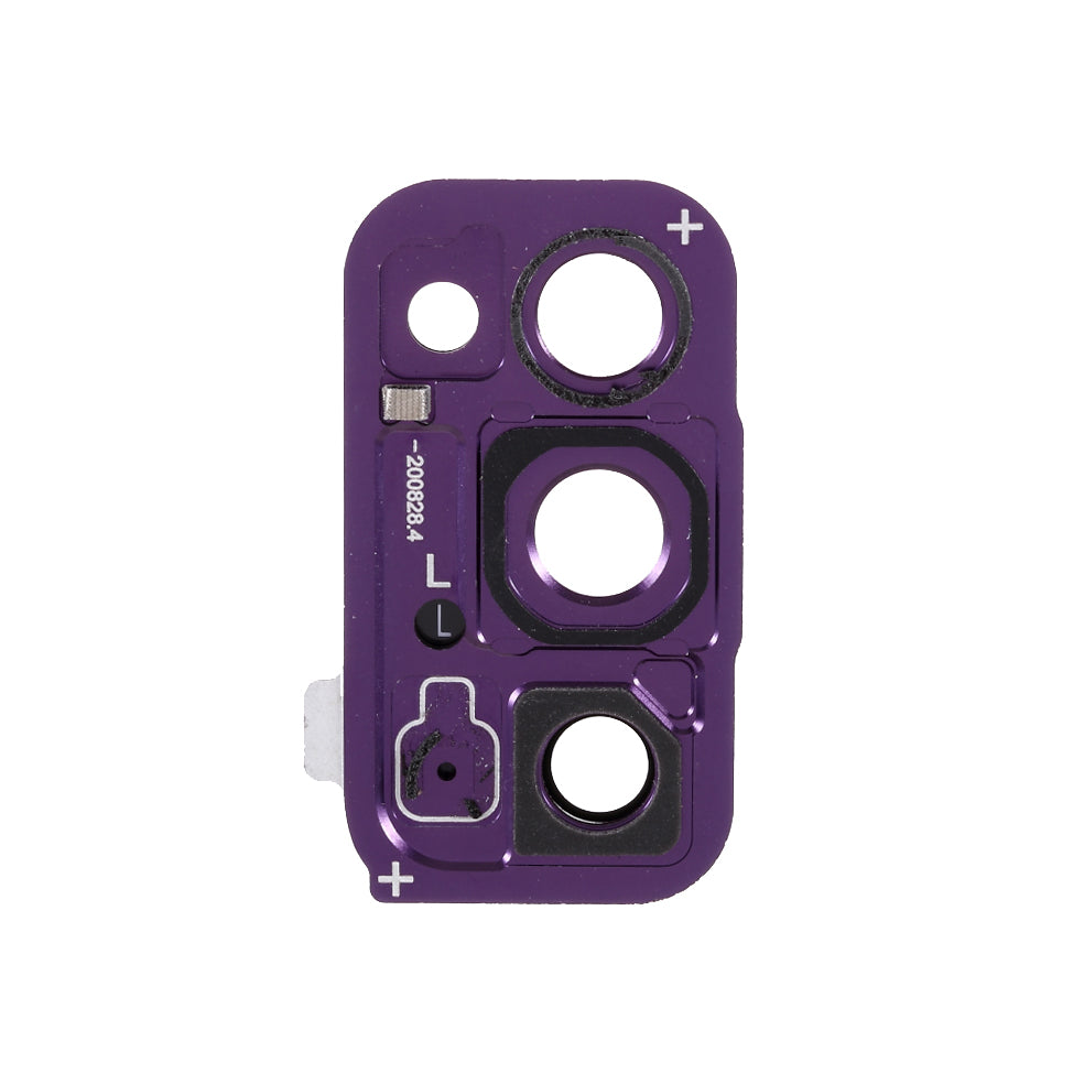 For Samsung Galaxy S20 FE G780 / S20 FE 5G G781 OEM Back Camera Lens Ring Cover with Glass Lens (without Logo) - Purple