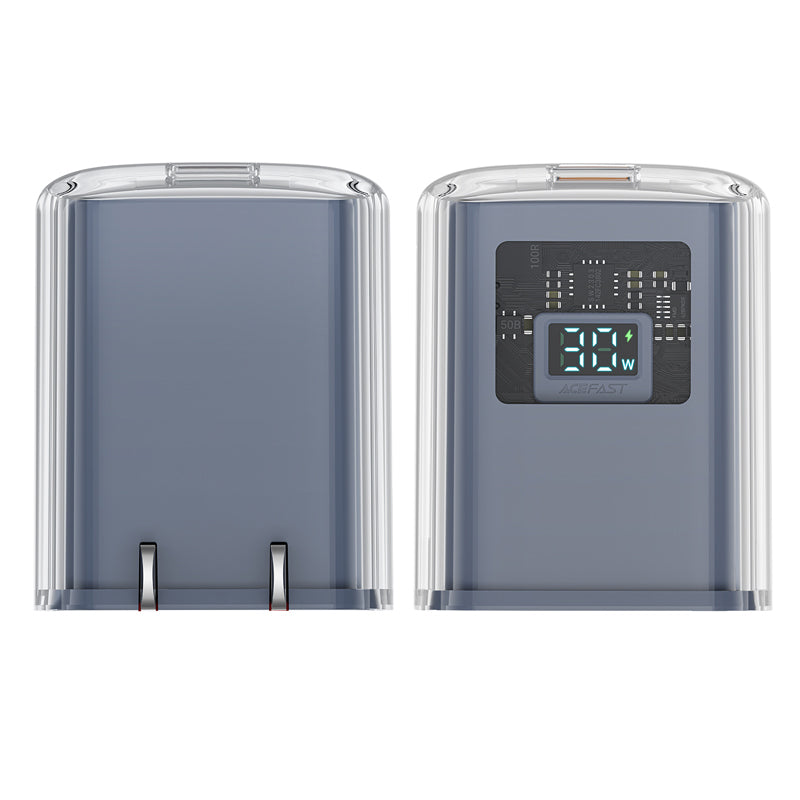 ACEFAST A54 GaN Power Adapter PD 30W USB-C Wall Charger Block, CN Plug - Grey