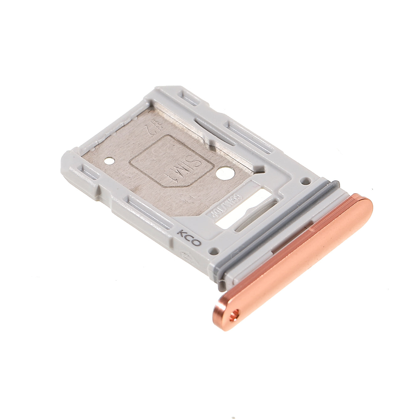 OEM Dual SIM Tray Holder Replacement (without Logo) for Samsung Galaxy S20 FE 4G G780/ 5G G781 - Rose Gold