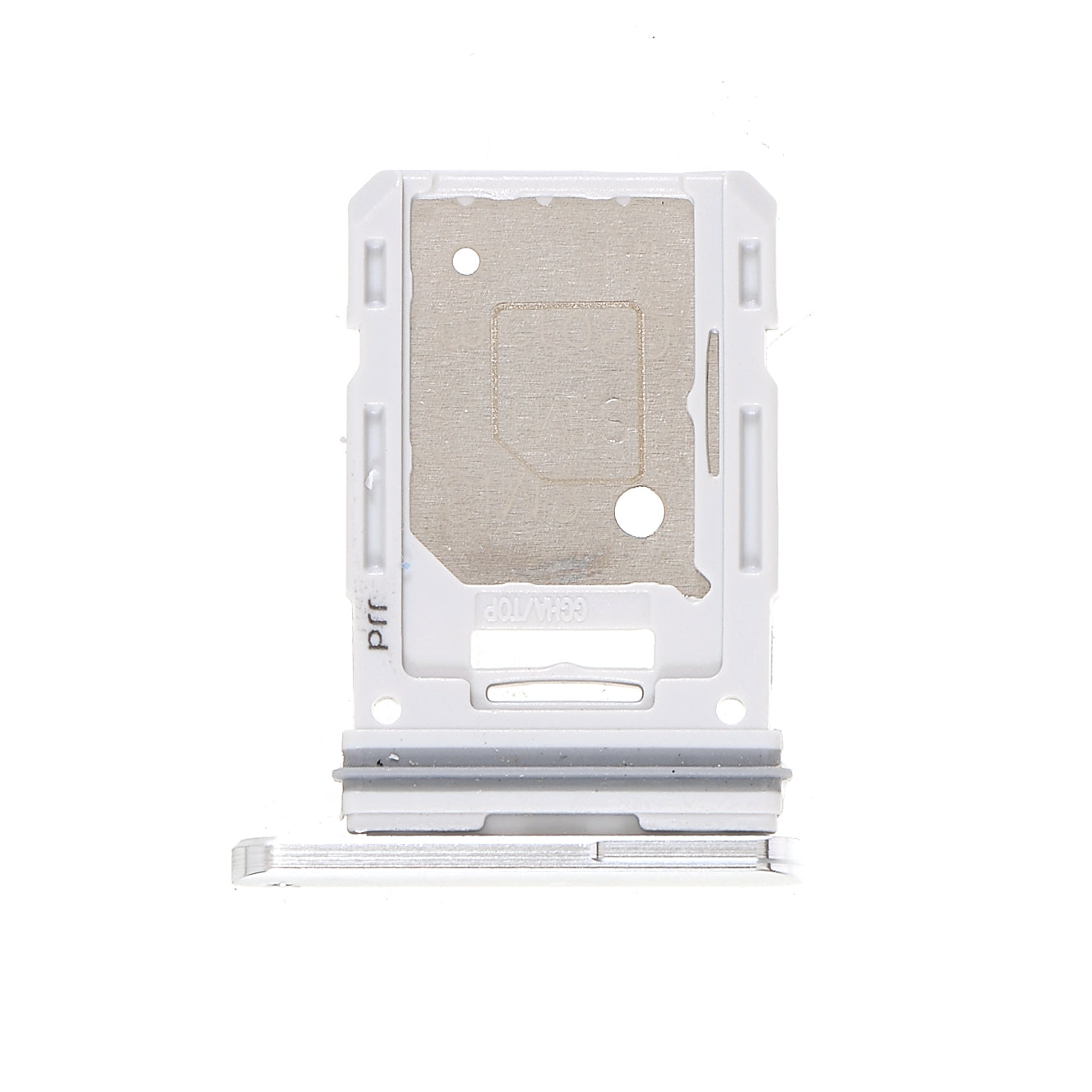 OEM Dual SIM Tray Holder Replacement (without Logo) for Samsung Galaxy S20 FE 4G G780/ 5G G781 - Silver