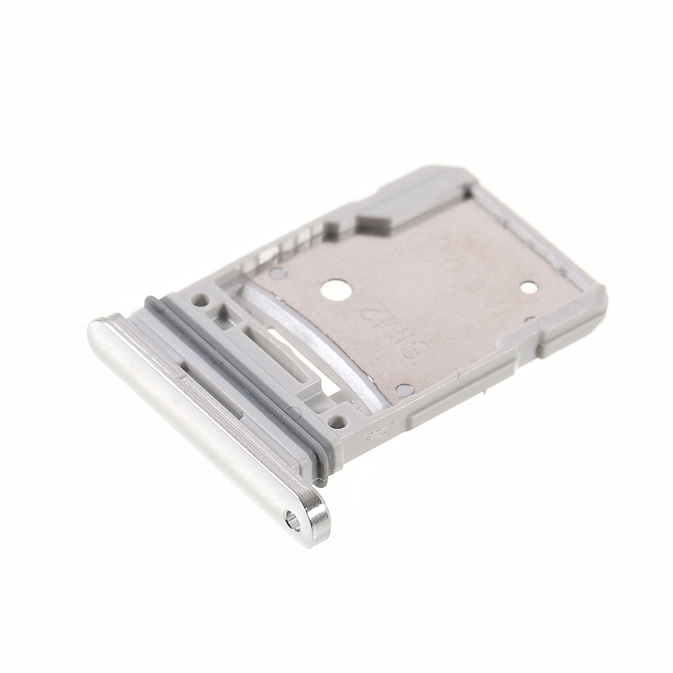 OEM Dual SIM Tray Holder Replacement (without Logo) for Samsung Galaxy S20 FE 4G G780/ 5G G781 - Silver