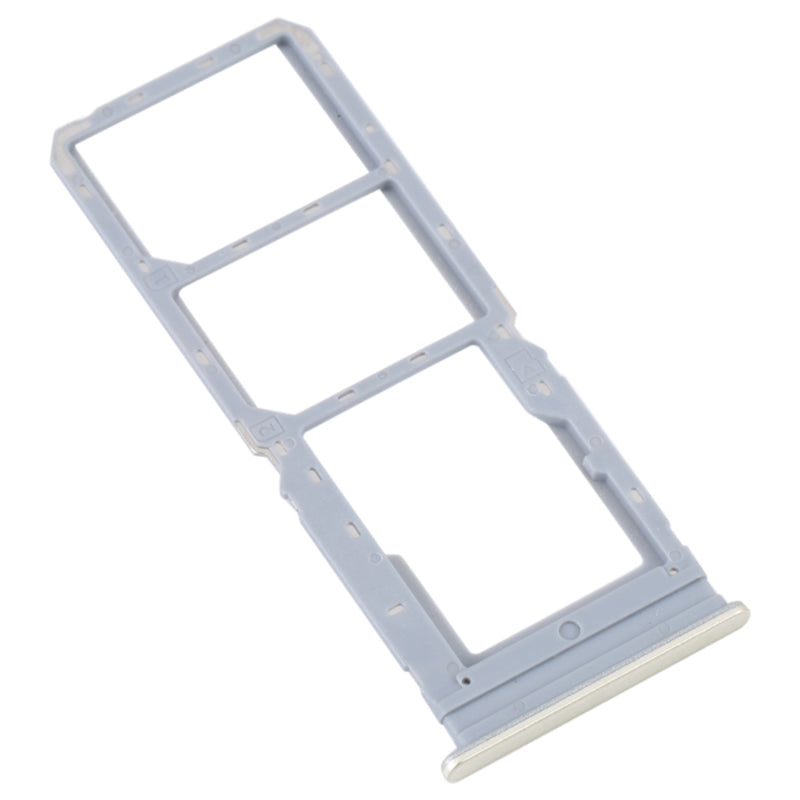 For vivo Y16 4G Dual SIM Card + TF Card Tray Holder Replacement Part (without Logo) - Yellow