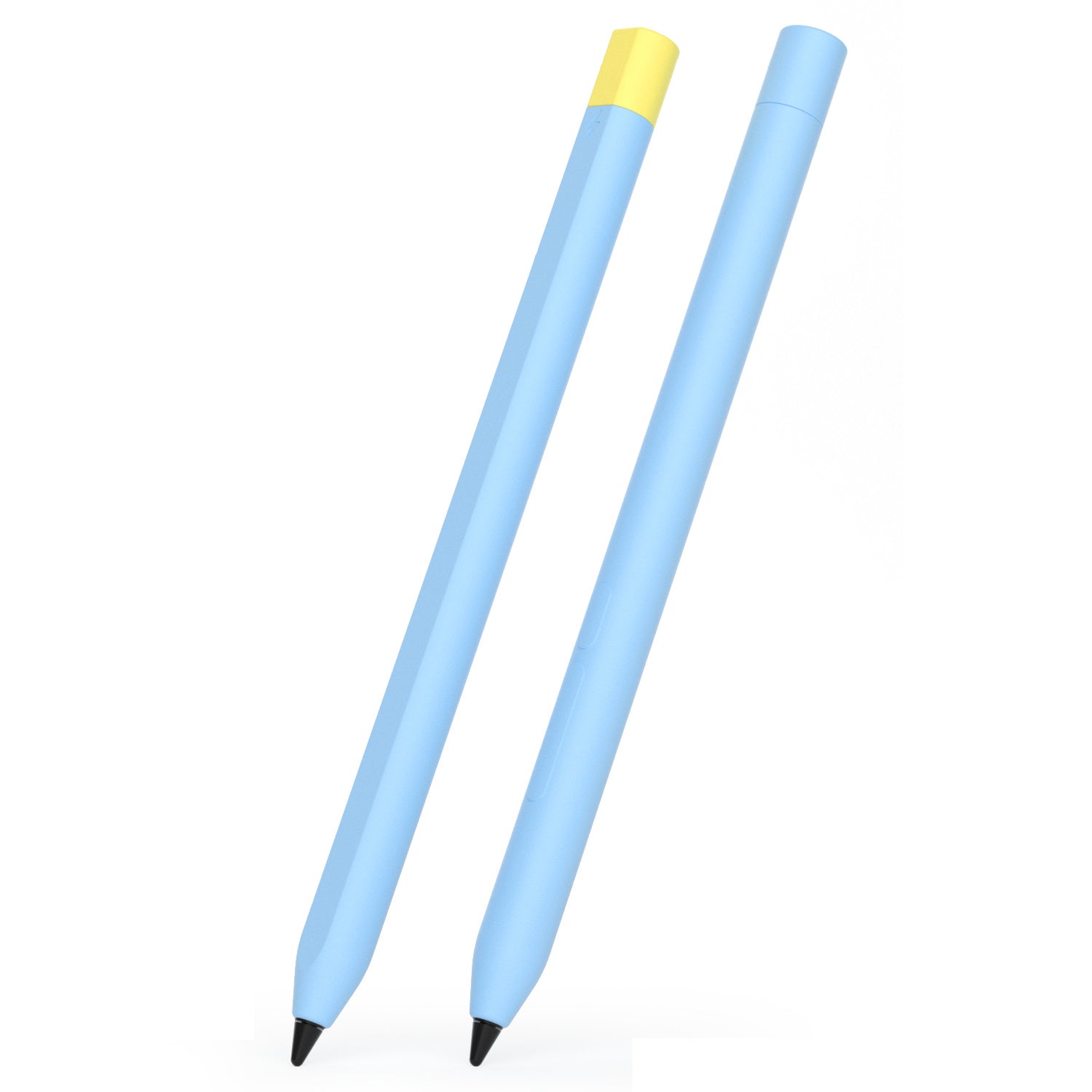 For Xiaomi Smart Pen (3rd Generation) Protective Sleeve Contrast Color Stylus Pen Cover with Dual Pen Caps - Sky Blue