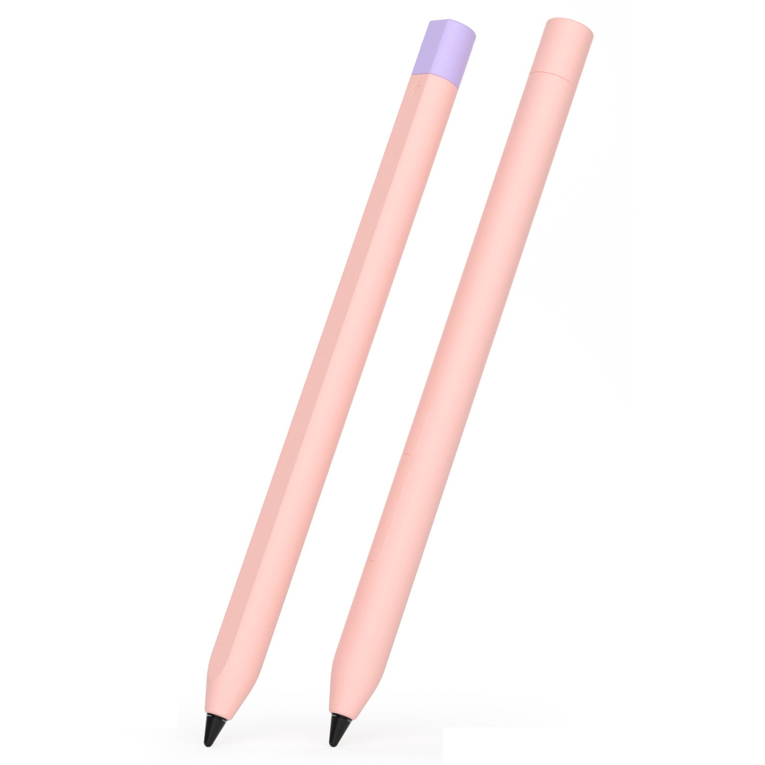 For Xiaomi Smart Pen (3rd Generation) Protective Sleeve Contrast Color Stylus Pen Cover with Dual Pen Caps - Pink