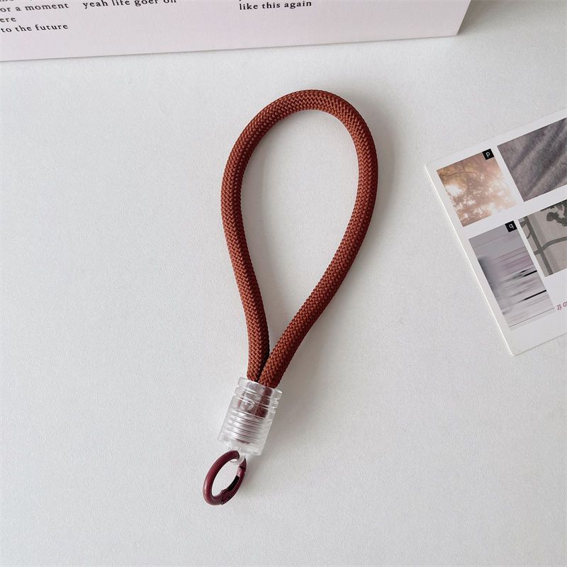 18cm Cell Phone Short Strap 8mm Lanyard with Plastic Buckle - Style C