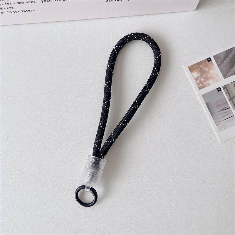 18cm Cell Phone Short Strap 8mm Lanyard with Plastic Buckle - Style D