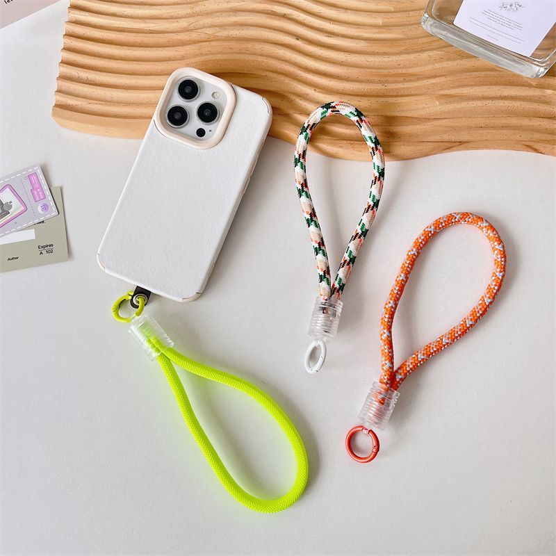 18cm Cell Phone Short Strap 8mm Lanyard with Plastic Buckle - Style E