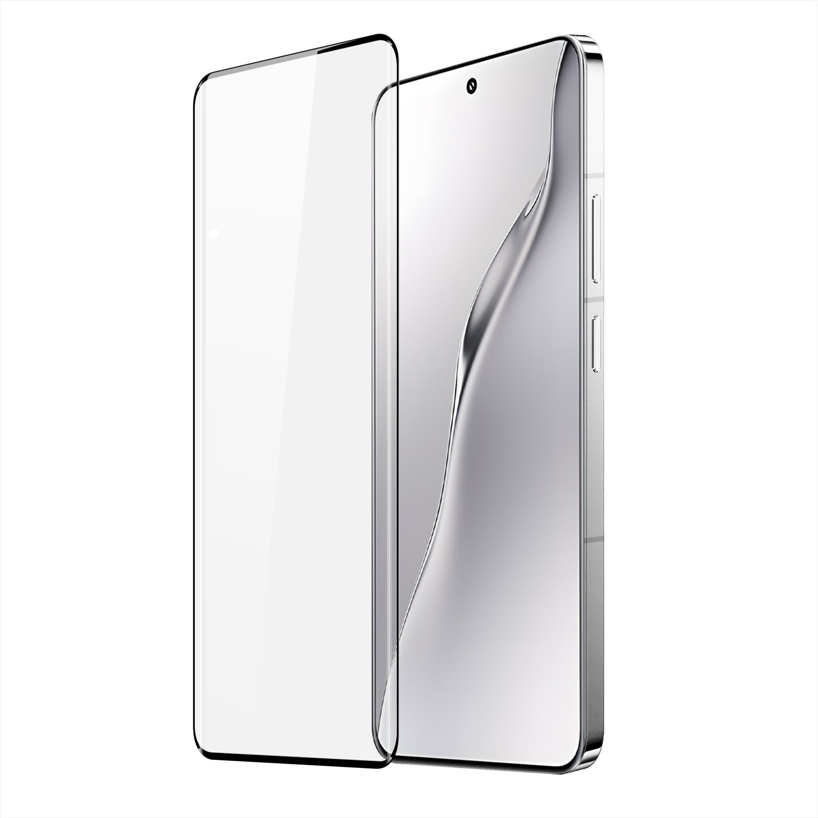 For Xiaomi 15 Pro Glass Film DUX DUCIS Screen Protector Clear 0.33mm Medium Alumina Glass Film - Black