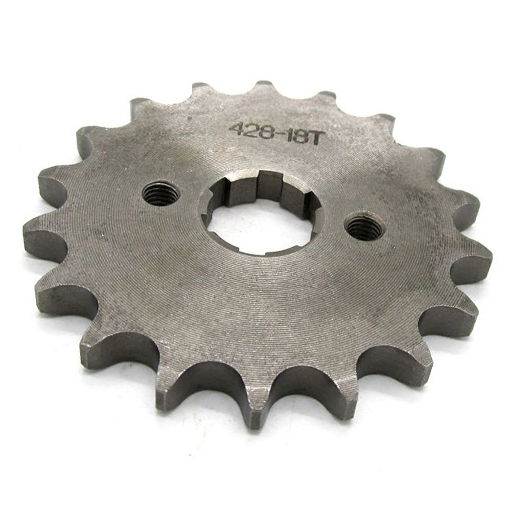 18T 428 Chain/Pitch Front Sprocket Cog Pit/Trail/Dirt bike ATV Quad 20mm