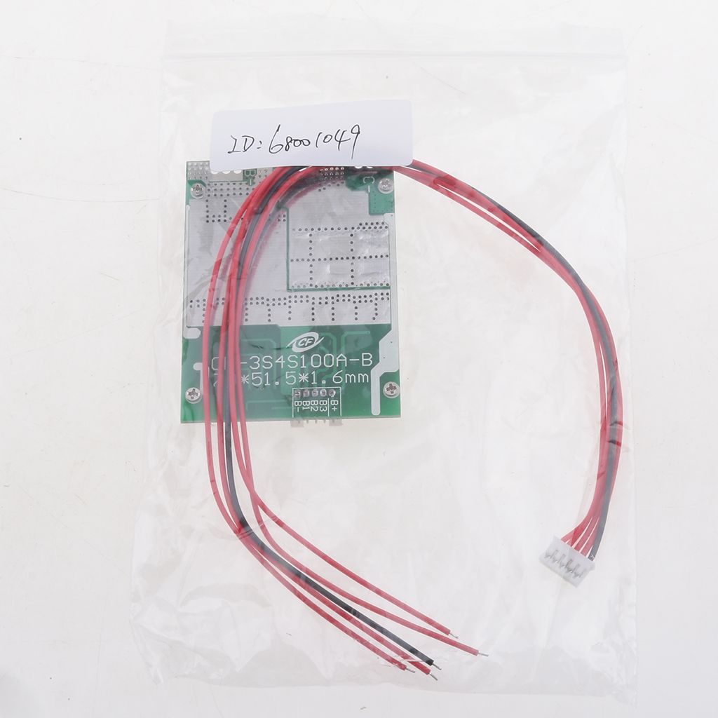 4S 100A 12V LiFePO4 Lithium Iron Phosphate LFP Battery Protection Board