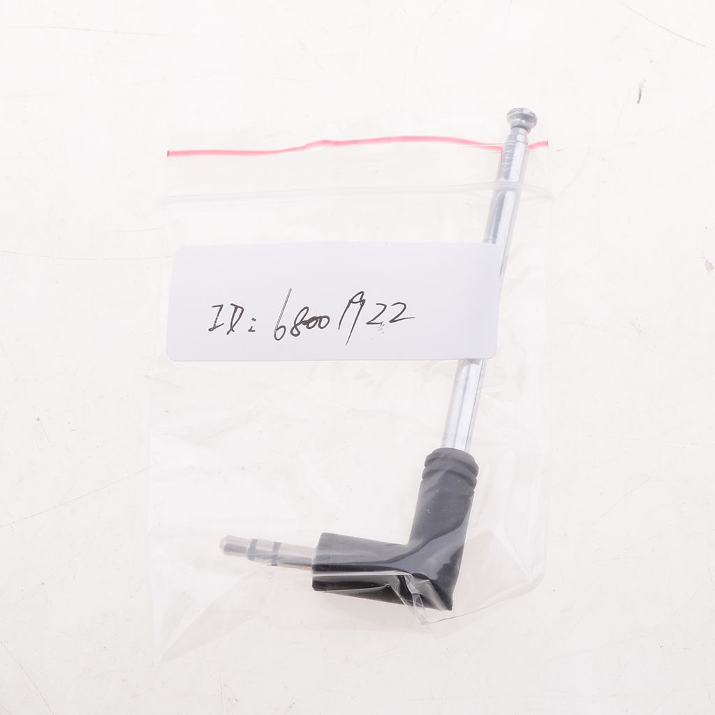 25cm 4 Section Telescoping AM FM Radio Antenna 3.5mm Plug