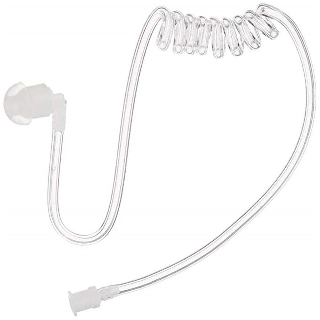 Twist On Replacement Acoustic Tube for Two Way Radio Headset Earpiece Earphone (Pack of 5)