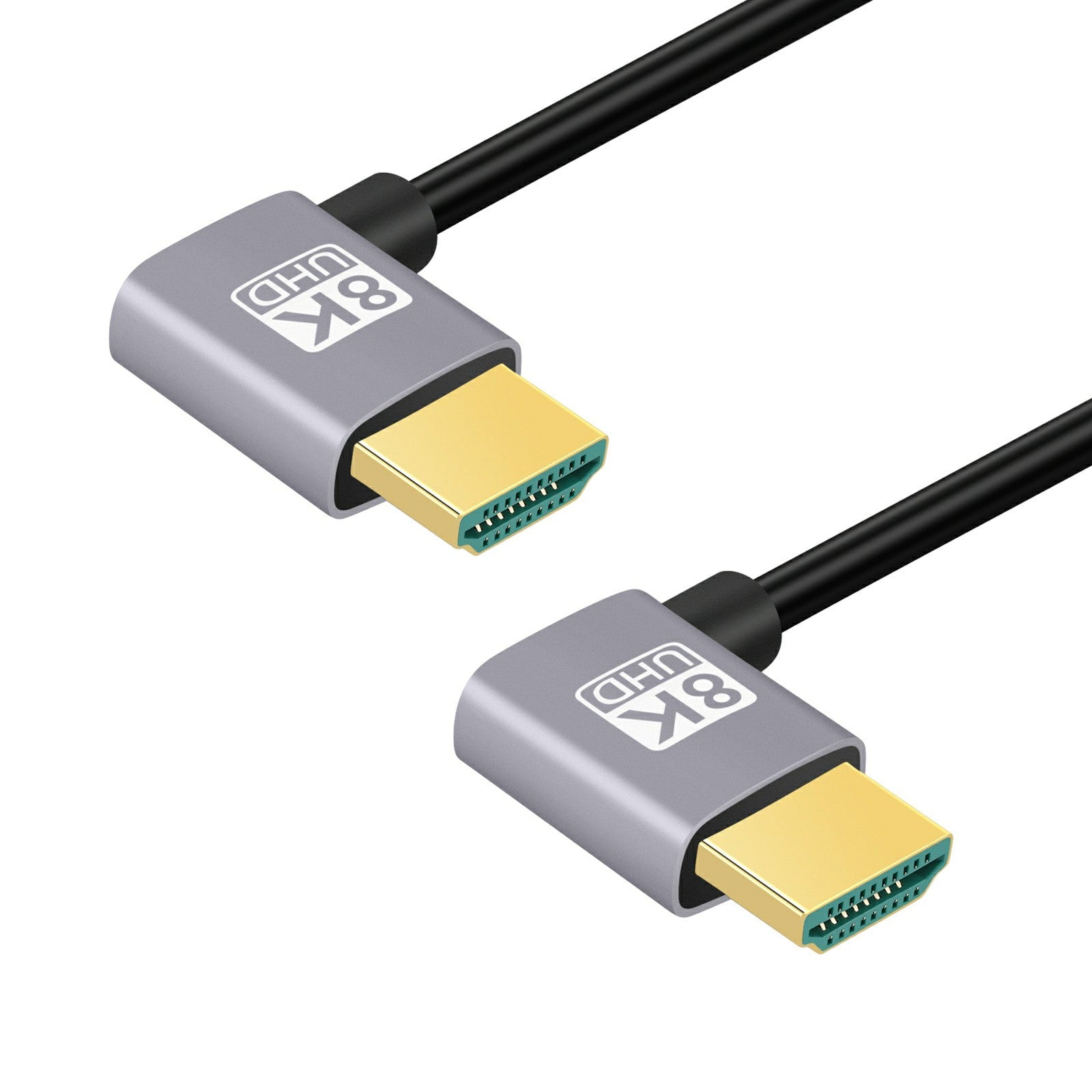 1m Left-Angled 8K High Definition HDMI Adapter Cable Laptop Computer Connection Line