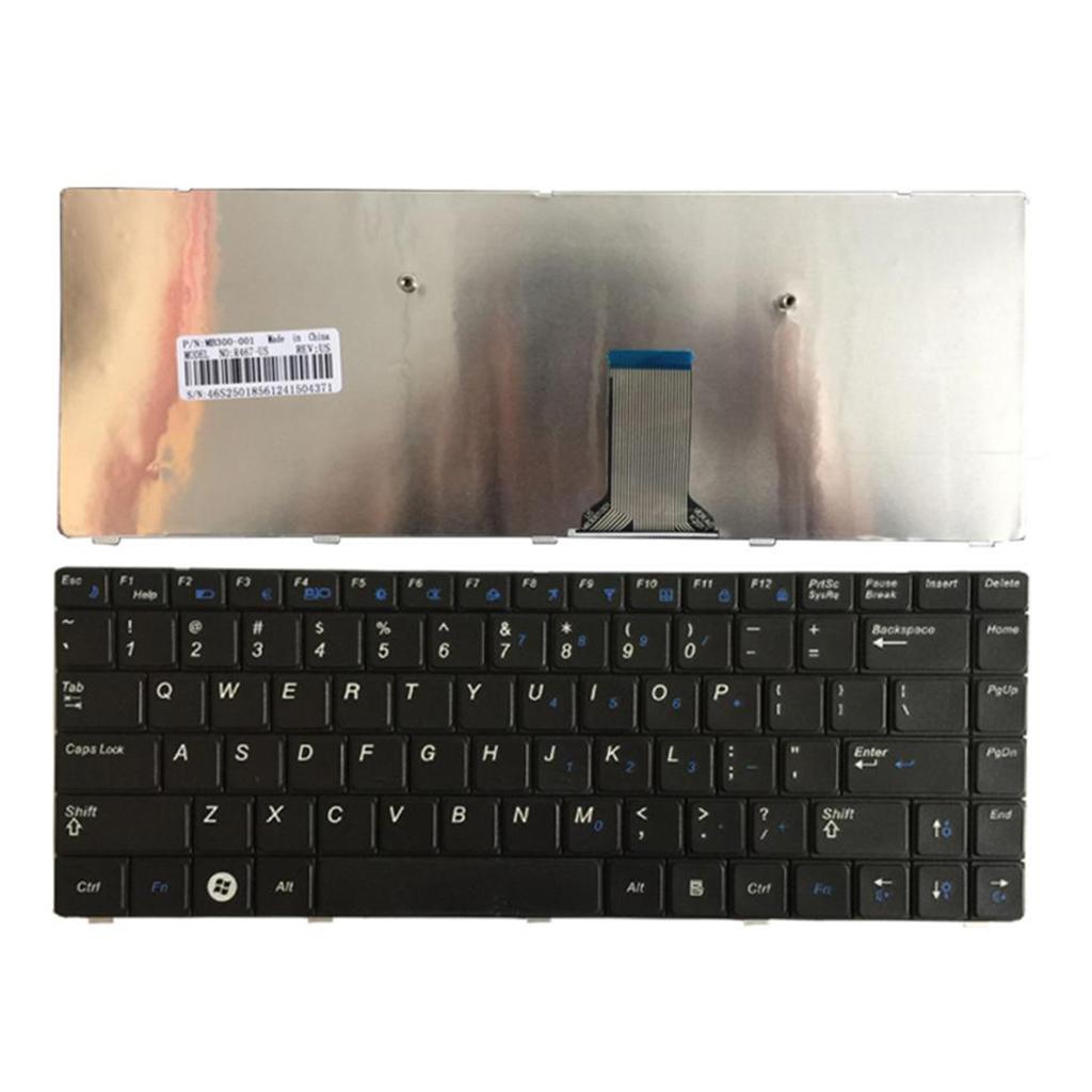 New Laptop Keyboard Replacement Black for Samsung R467 R470 R440 R429 R463