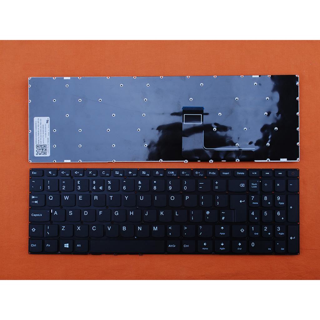 UK English Layout Keyobard Frameless for Lenovo Ideapad 110-15AST 110-15IBR