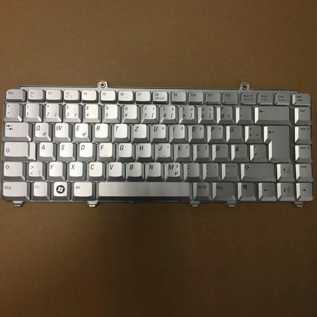 Silver German keyboard For Dell inspiron 1400 1520 1521 1525 1526 1540 1545