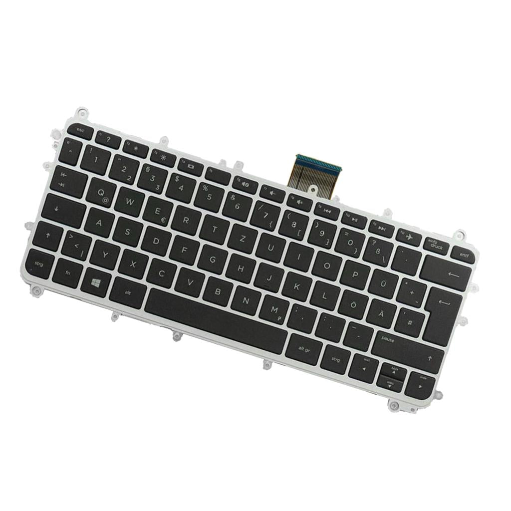 New Laptop Keyboard DE for HP Pavilion 11-n078ng 11-n080eg 11-n080n w/ Frame