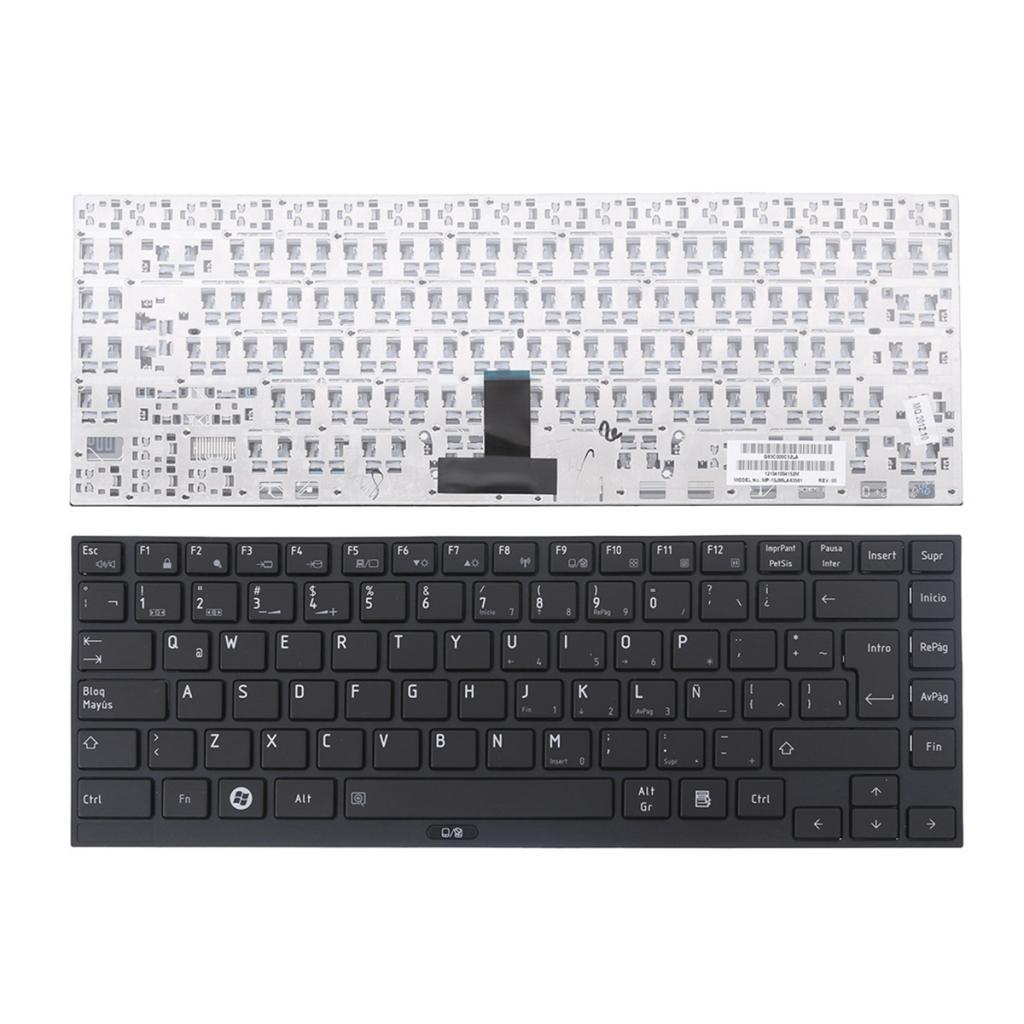 Latin Keyboard For Toshiba R700 R705 R830 R835 With Black Frame