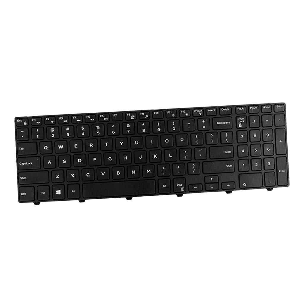 US Keyboard For DELL Inspiron 15-5000 Series 5547 With Black Frame