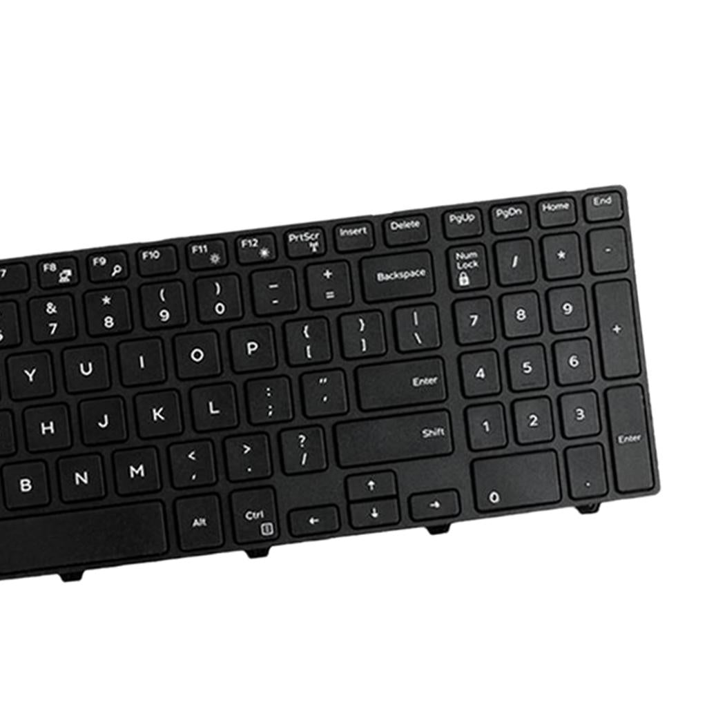 US Keyboard For DELL Inspiron 15-5000 Series 5547 With Black Frame