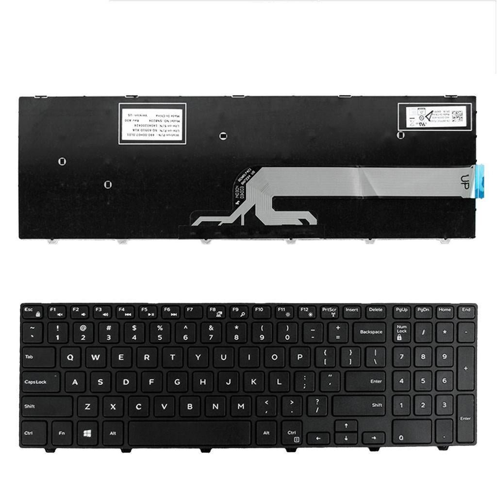 US Keyboard For DELL Inspiron 15-5000 Series 5547 With Black Frame