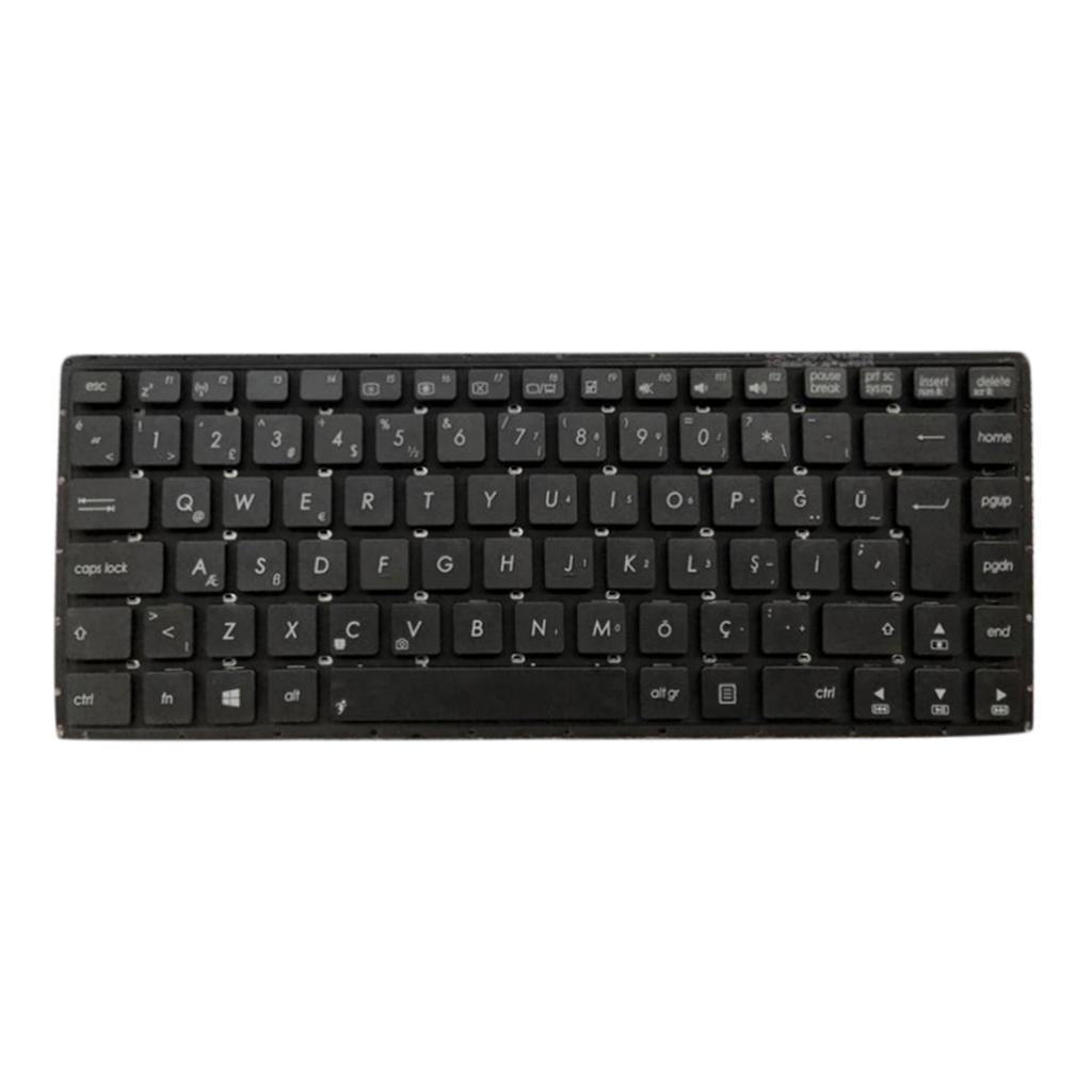 Black TR Laptop Turkish Keyboard for Asus X451 X451C X451CA X451MA X451MAV