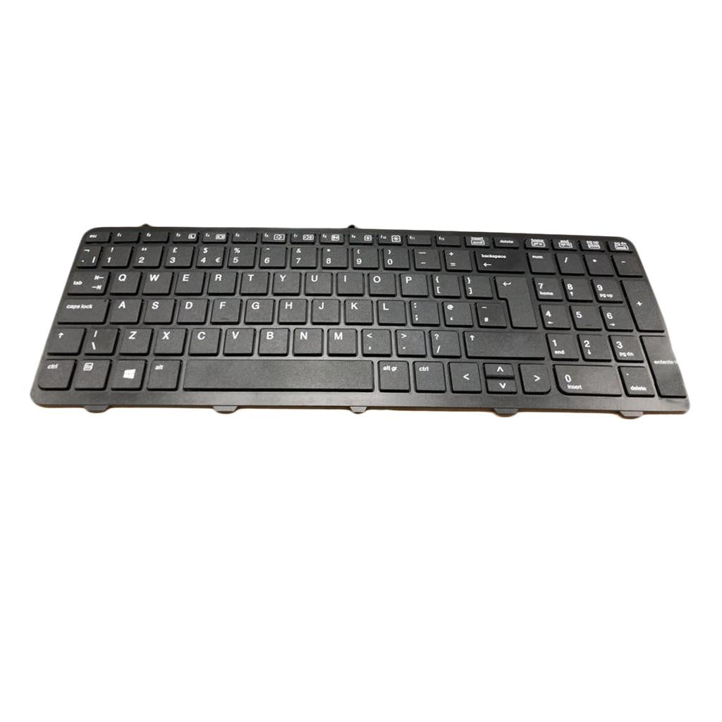 UK English Layout Keyboard with Frame For HP 450 G0 455 G1 Laptop