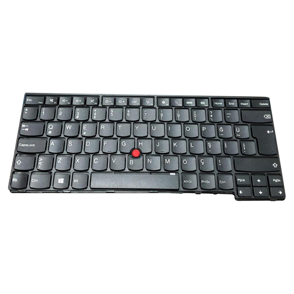 Turkish Keyboard Replacement for Lenovo Thinkpad E431 E440 Laptop Black