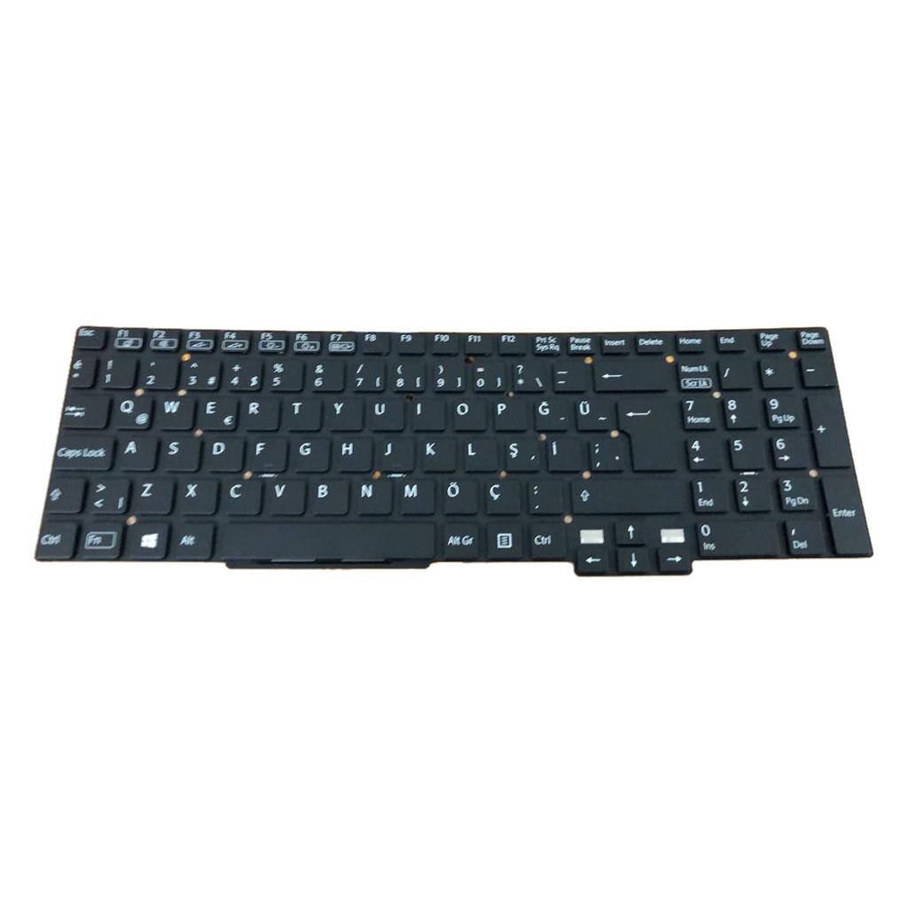 Turkish Backlit Keyboard For Sony SVT15 SVT15117CXS SVT1511M1R Laptop Black