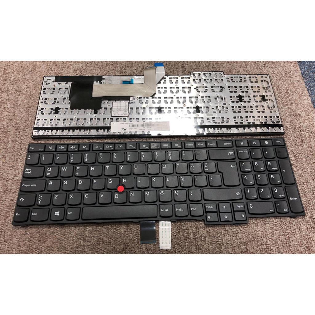 Turkish Keyboard for Lenovo Thinkpad E550 E550C E555 E560 E565 Laptop Black