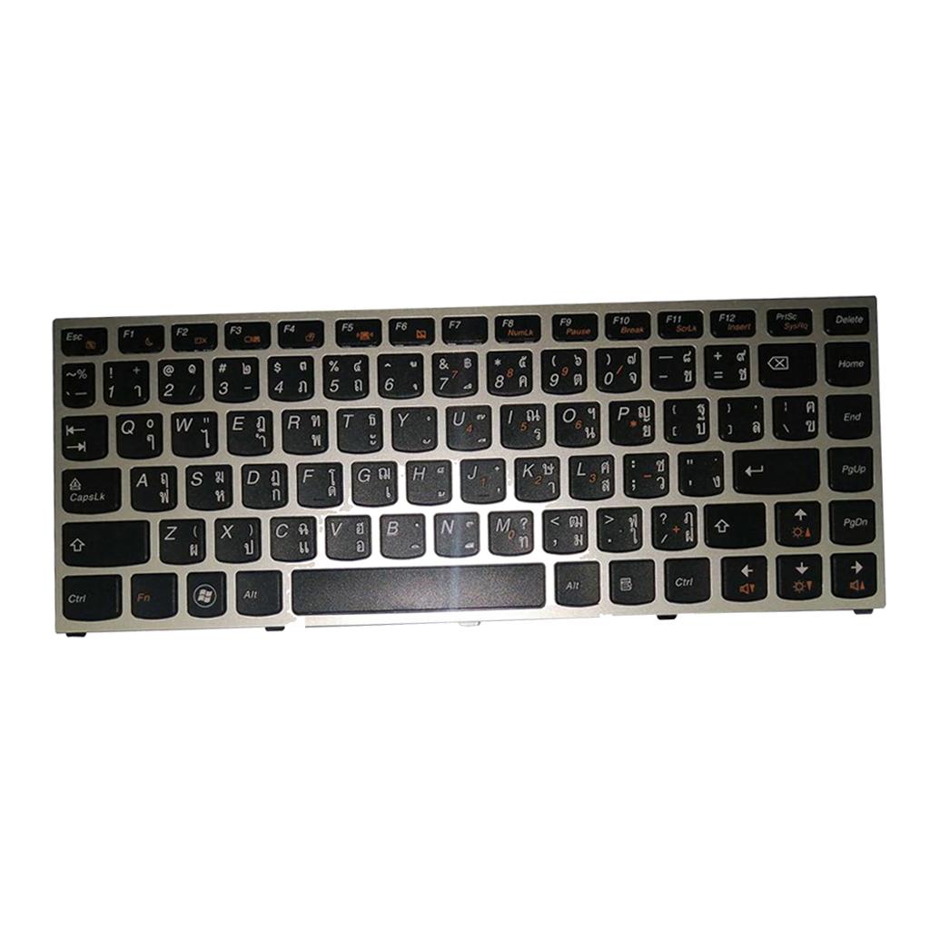 Keyboard TI for Lenovo IdeaPad U460A U460 U460S with Silver Frame