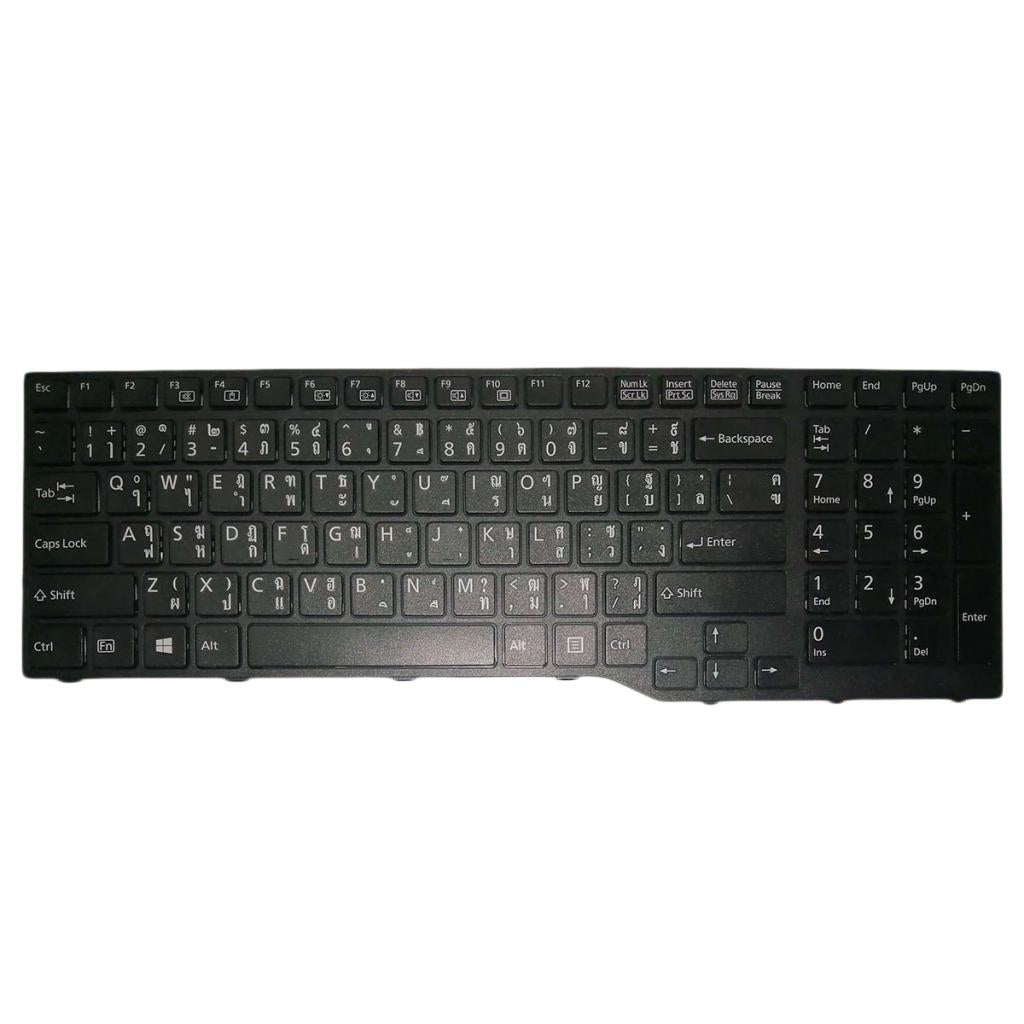 Keyboard TI for Fujitsu Lifebook E753 E754 Keyboard with Frame