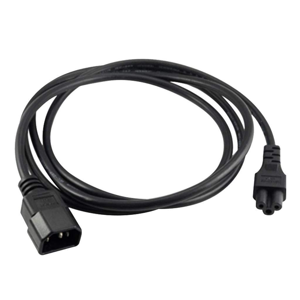 IEC 320 C14 Male to C5 Female Power Extension Cable Replacement 300cm