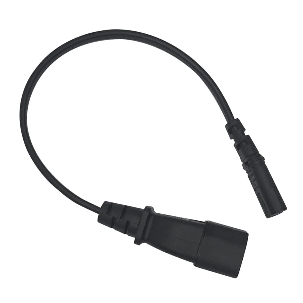 IEC 320 C14 Male to C7 Female Power Extension Cable Replacement 30cm