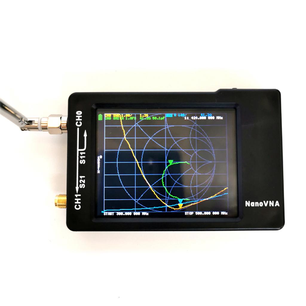 NanoVNA Vector Network Analyzer HF VHF UHF Antenna 2.8