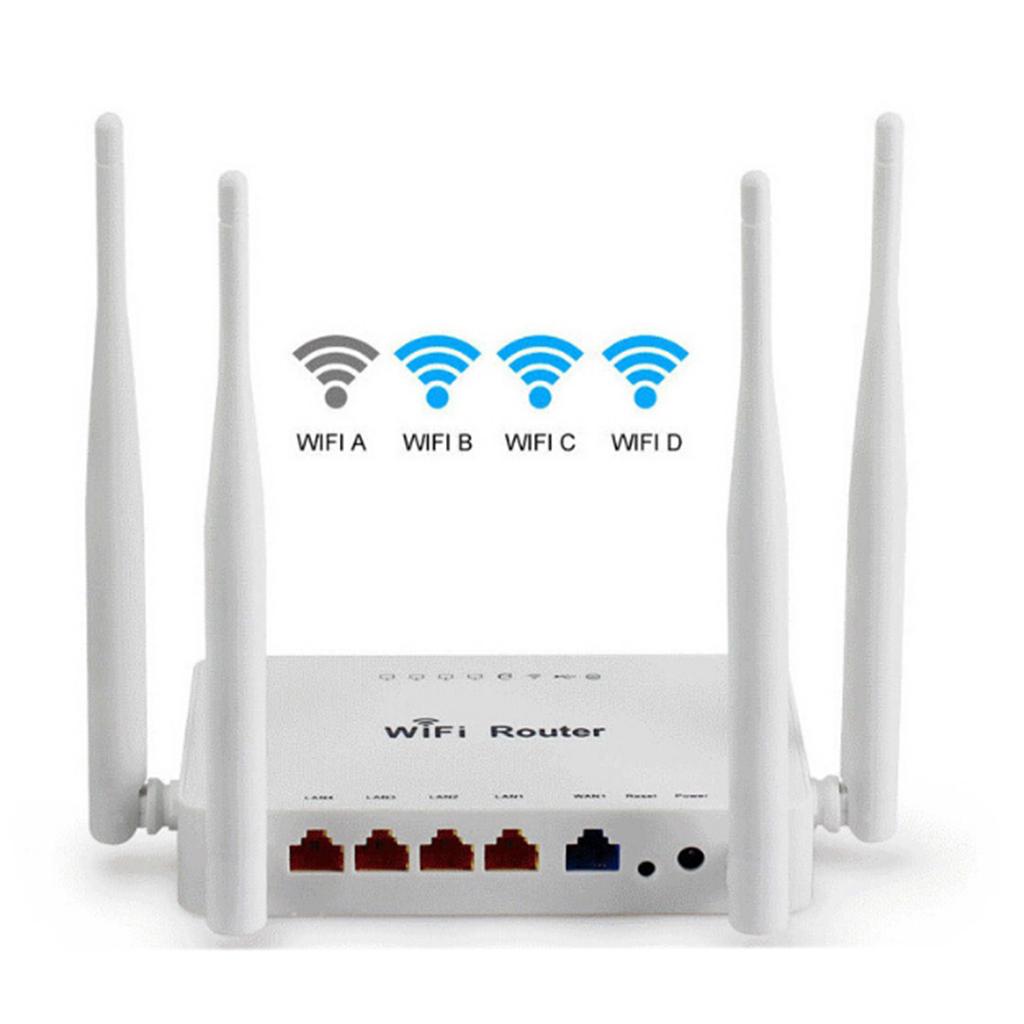 WE3326 g b Single Band 2.4Ghz Wireless WiFi Router USB 2.0 With 4 Antennas