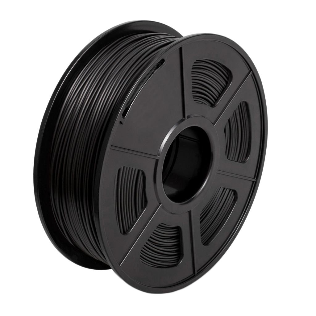 1kg PLA 1.75mm Filament Spool Accuracy 0.03 mm  Black