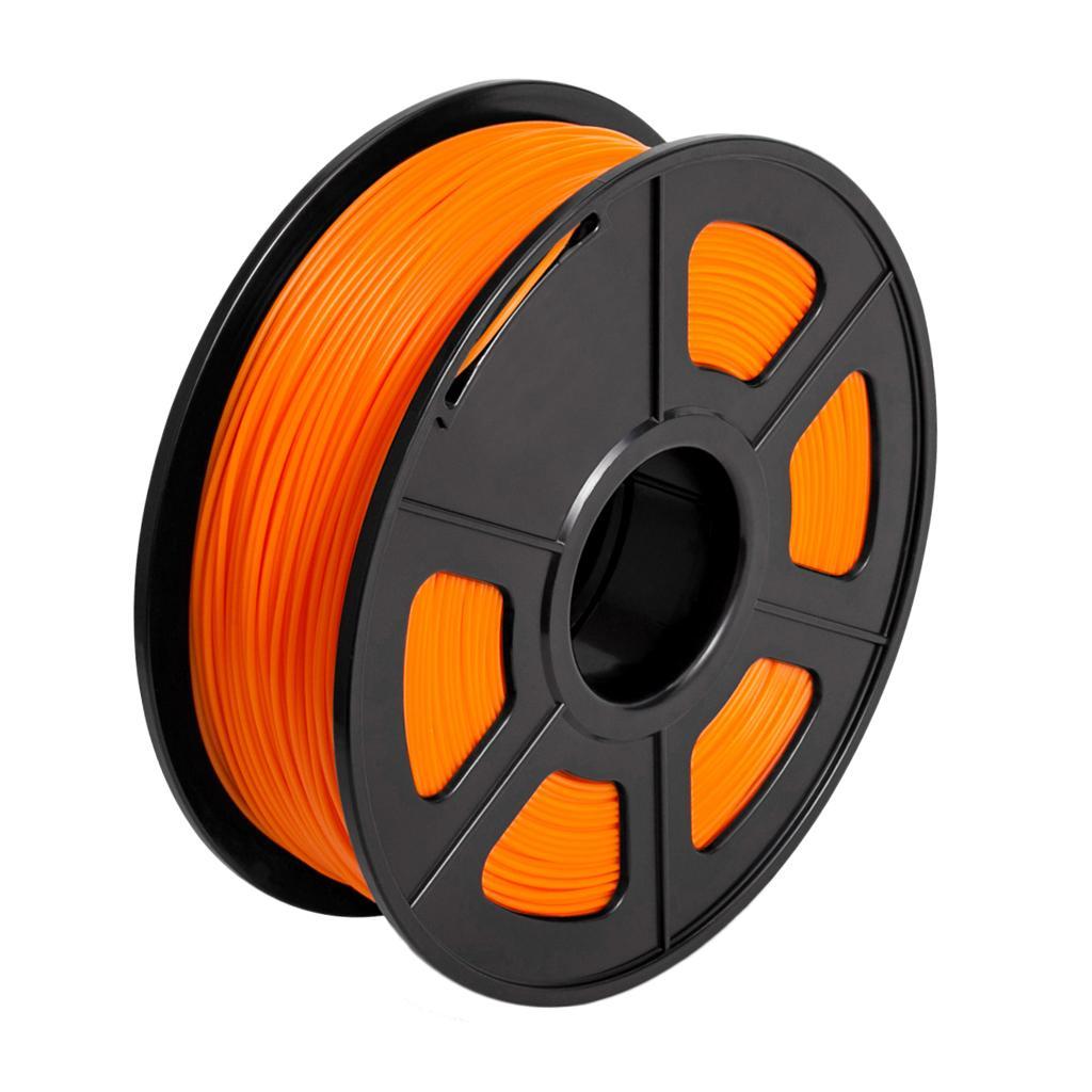 1kg PLA 1.75mm Filament Spool Accuracy 0.03 mm  Orange