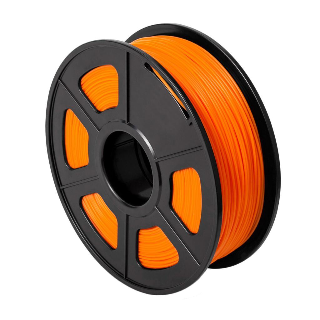 1kg PLA 1.75mm Filament Spool Accuracy 0.03 mm  Orange