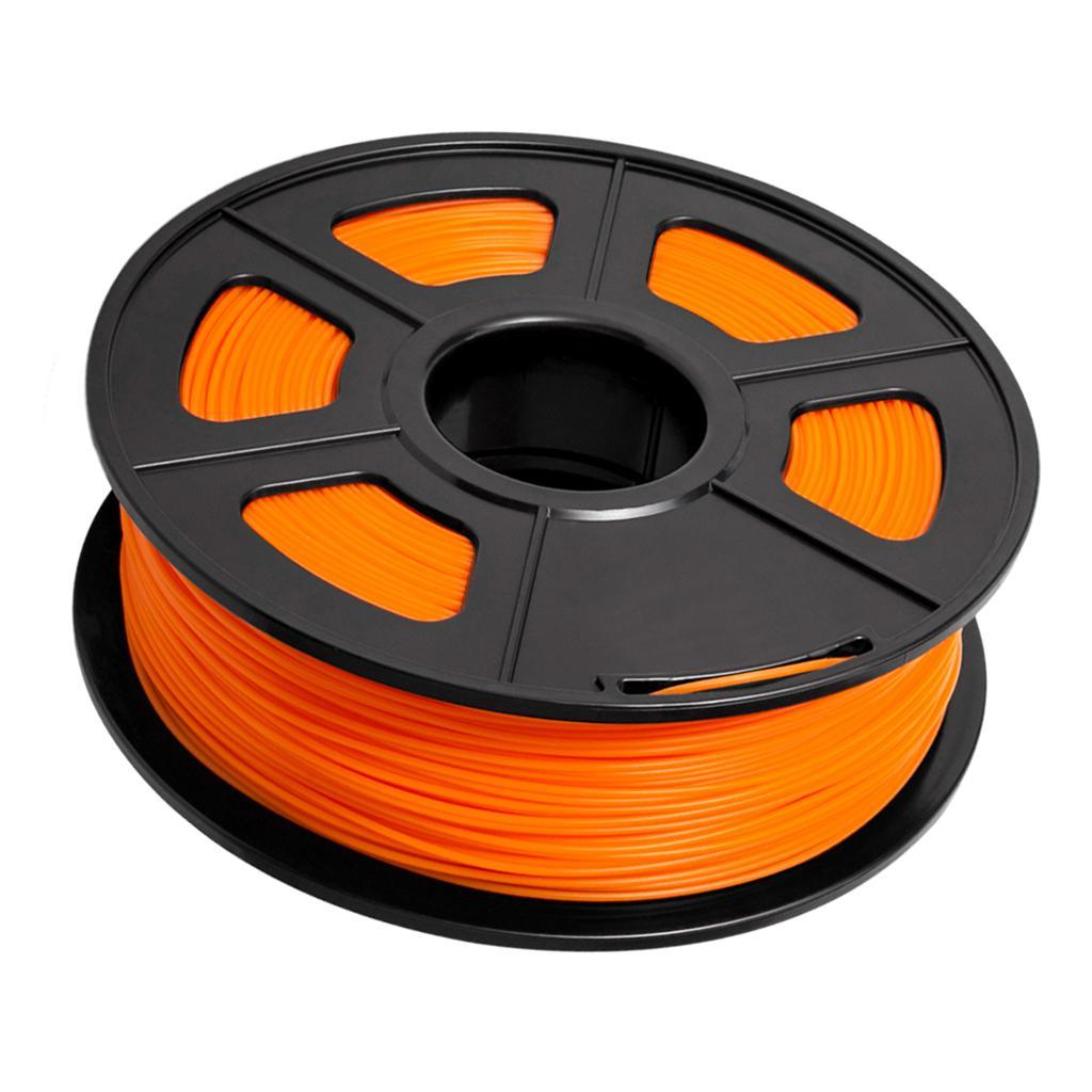 1kg PLA 1.75mm Filament Spool Accuracy 0.03 mm  Orange