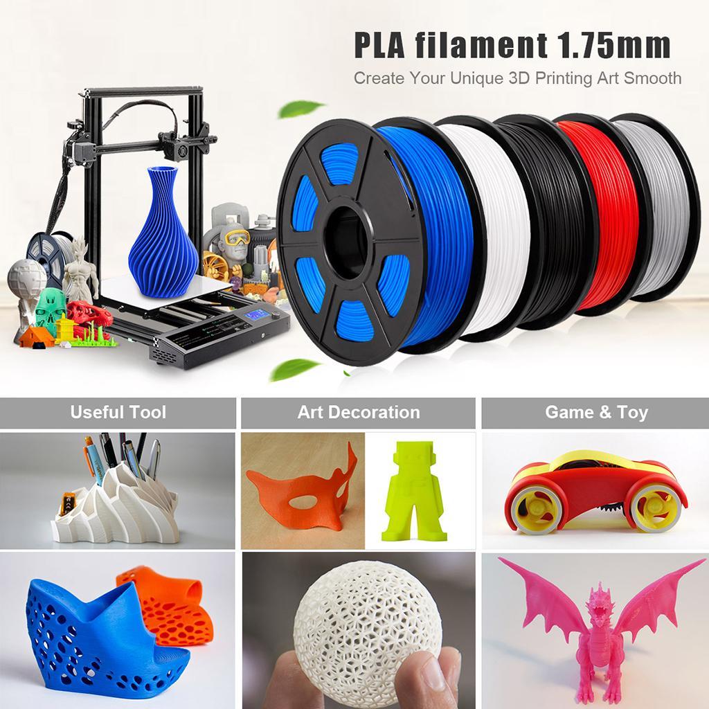 1kg PLA 1.75mm Filament Spool Accuracy 0.03 mm  Orange