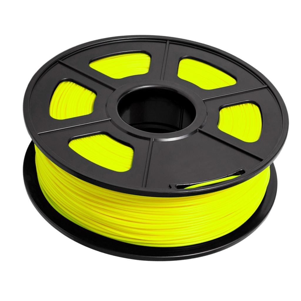 1kg PLA 1.75mm Filament Spool Accuracy 0.03 mm  Yellow