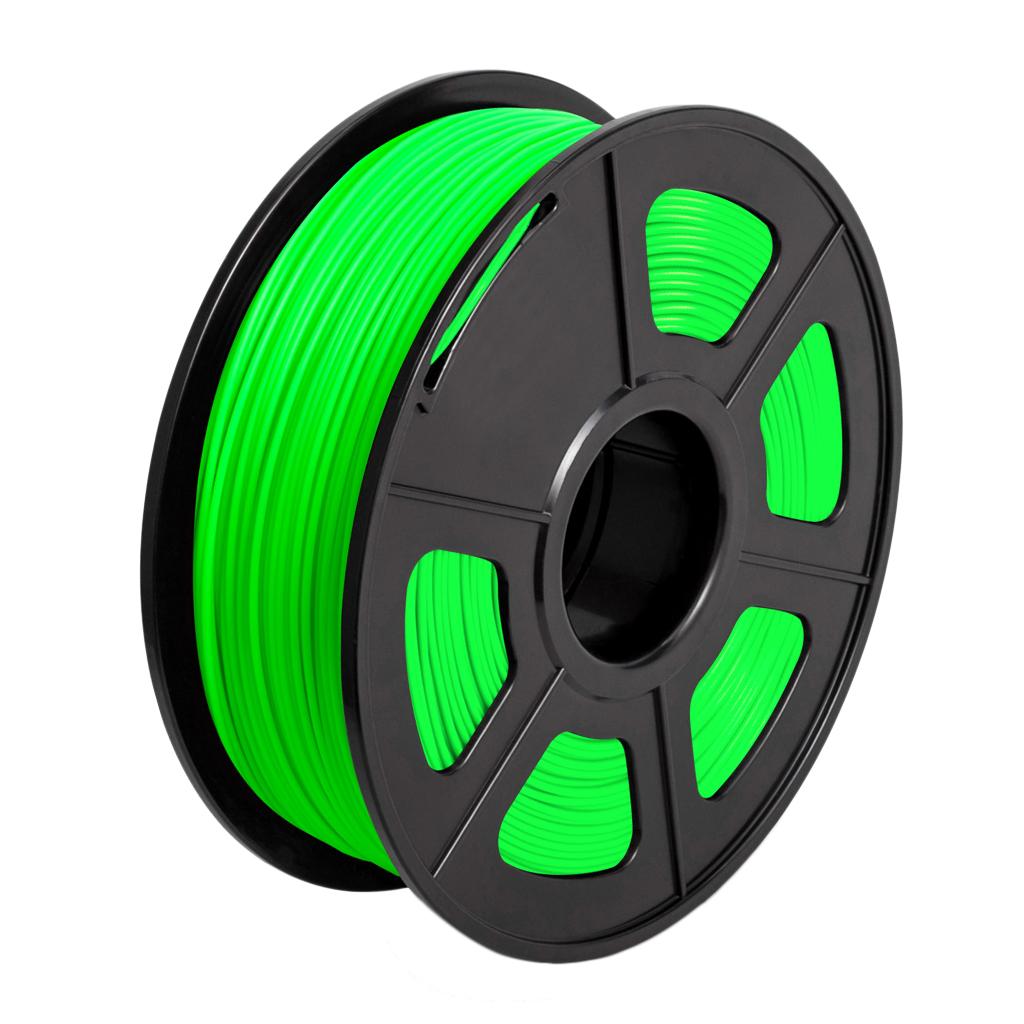 1kg PLA 1.75mm Filament Spool Accuracy 0.03 mm  Green