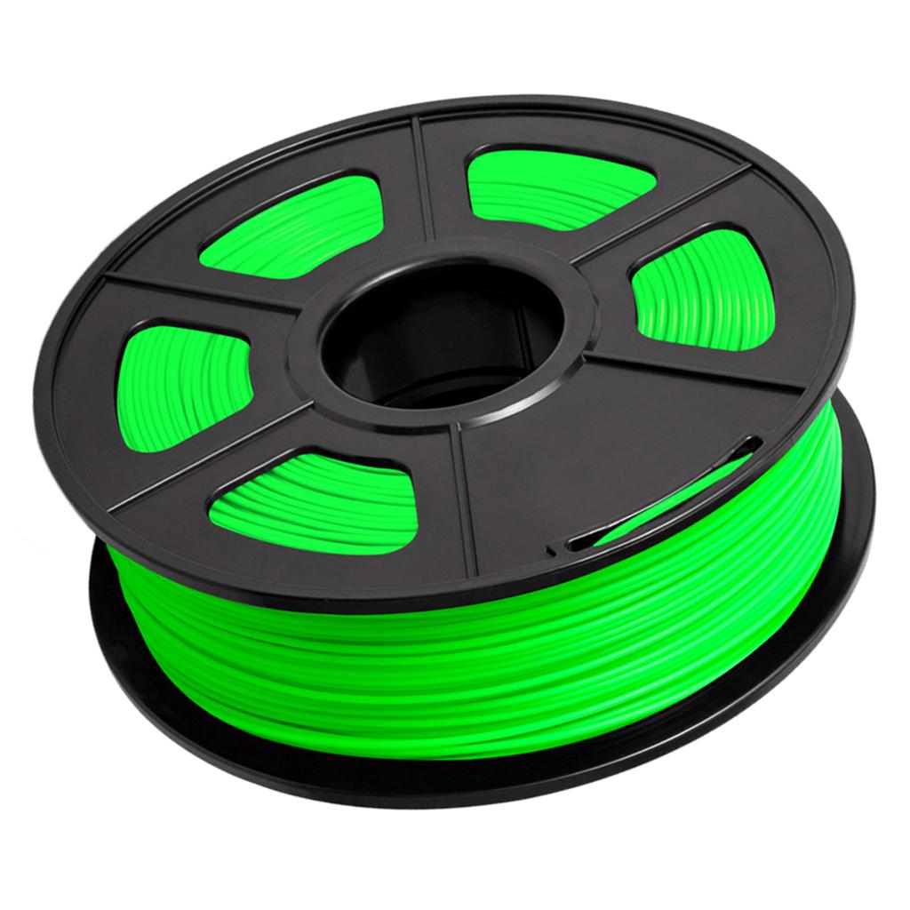 1kg PLA 1.75mm Filament Spool Accuracy 0.03 mm  Green